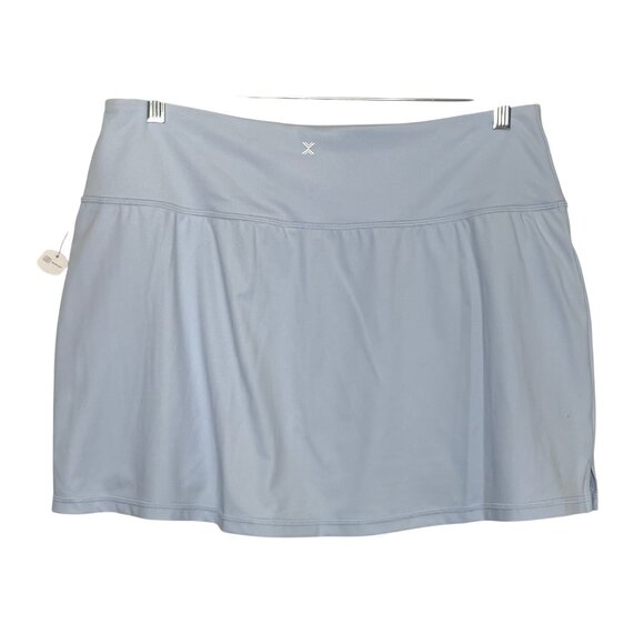 Xersion Skort Tennis Golf EverUltra-Lite High-Rise Light Blue Size XL New - Picture 1 of 9